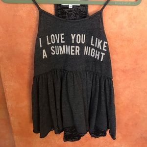 Wild Fox Love You Like A Summer Night Tank Top